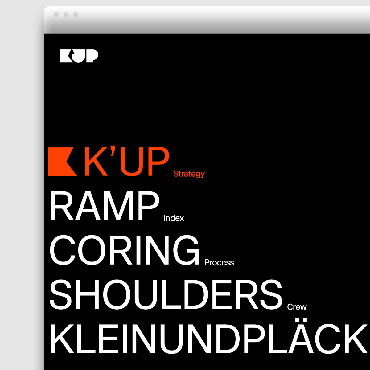 Agentur K’UP