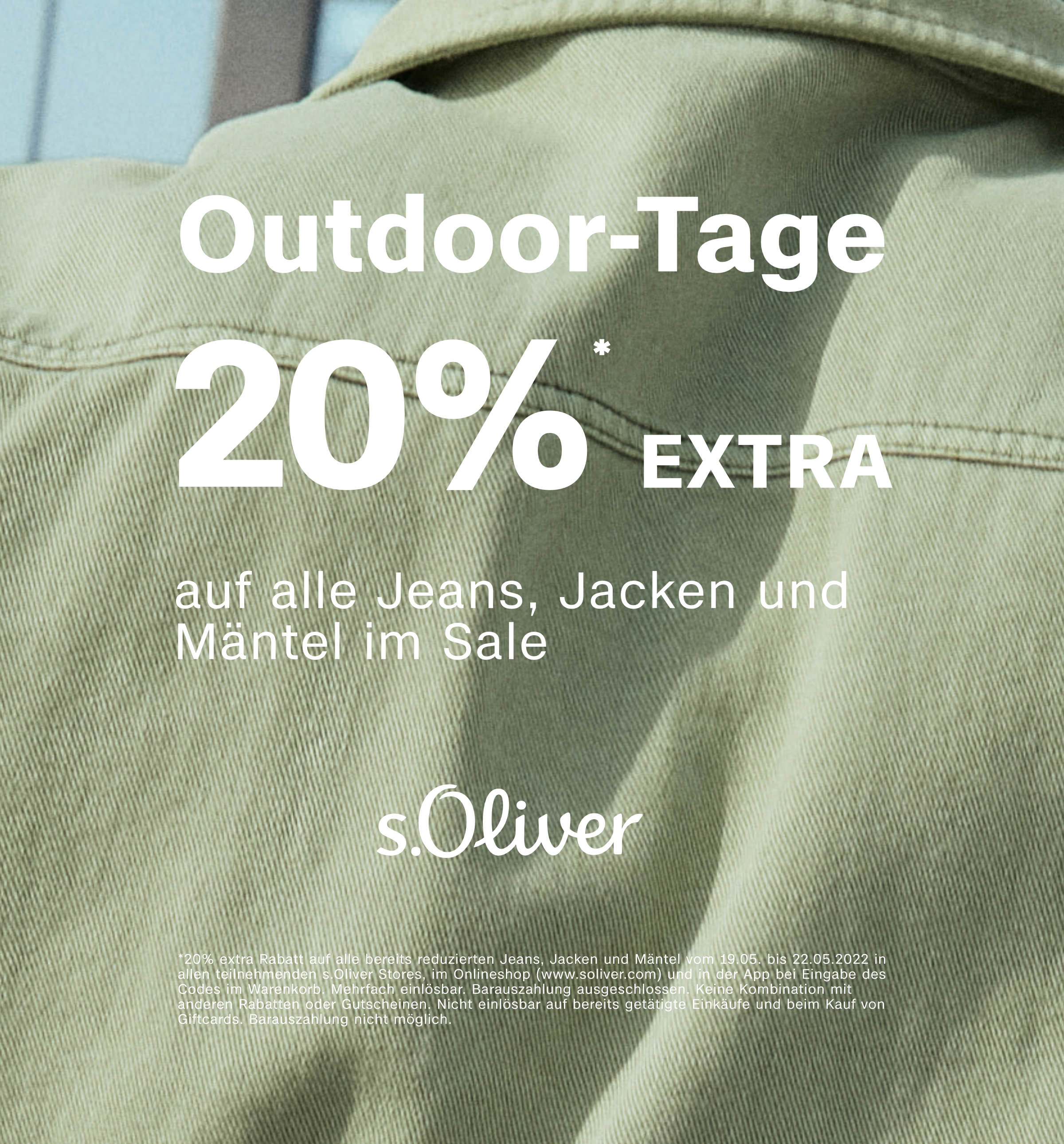 Fontwerk’s Case™ typeface in use for the fashion brand s.Oliver