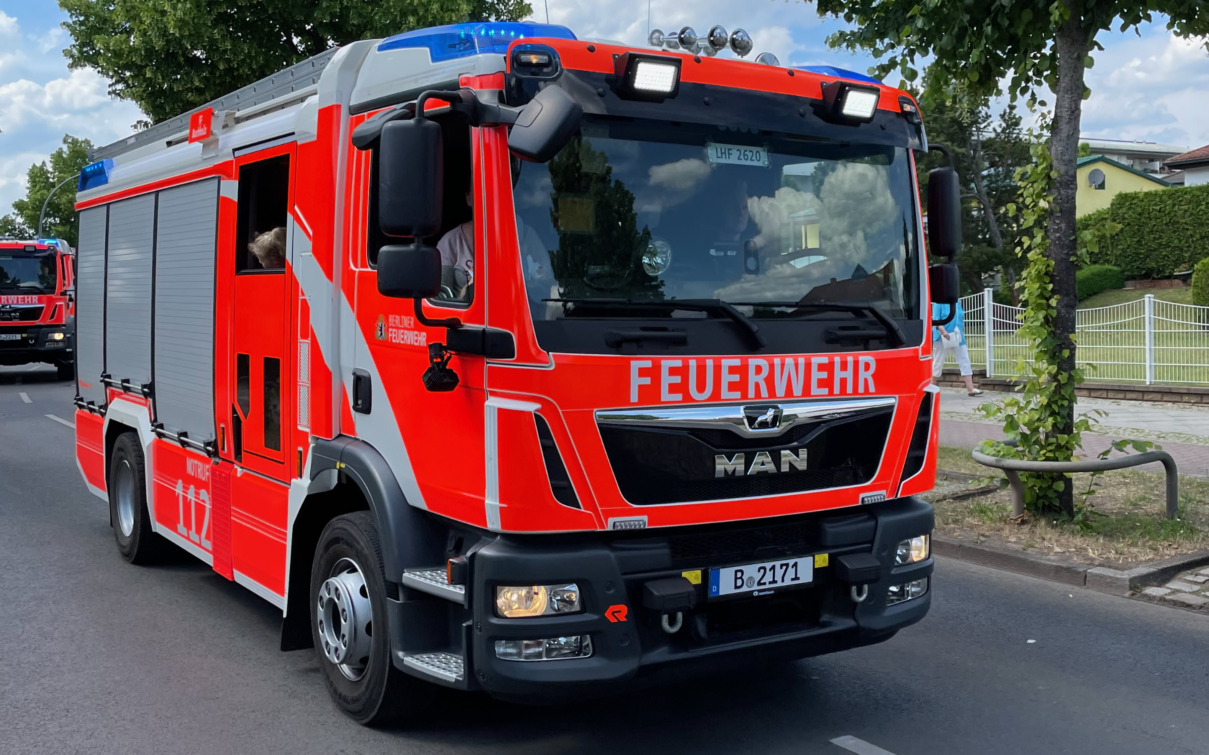 Change typeface and Change Letter (yet unreleased) in use as the corporate typeface of the Berlin Fire Brigade.