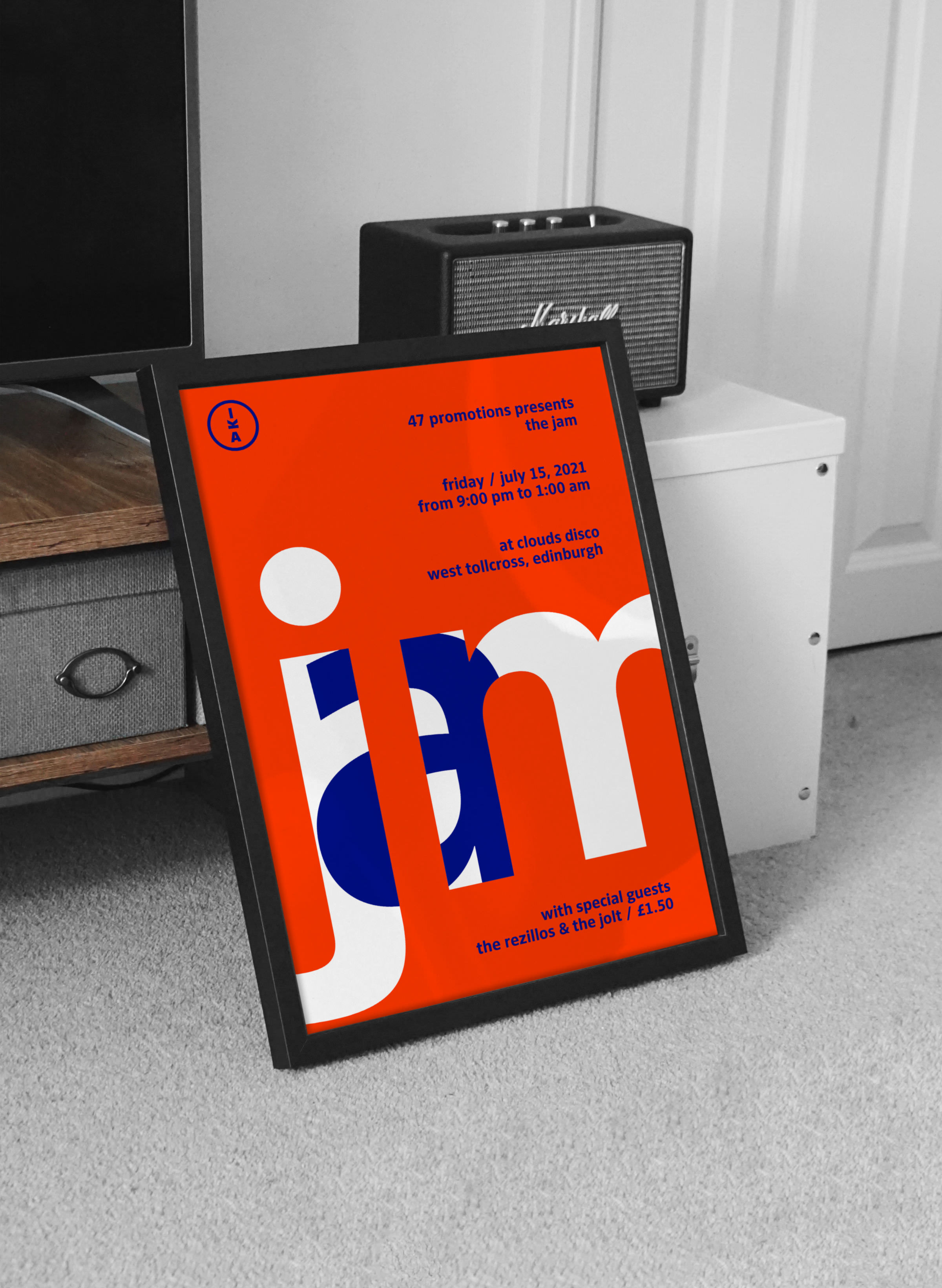 Ika typeface in use for a Poster Series