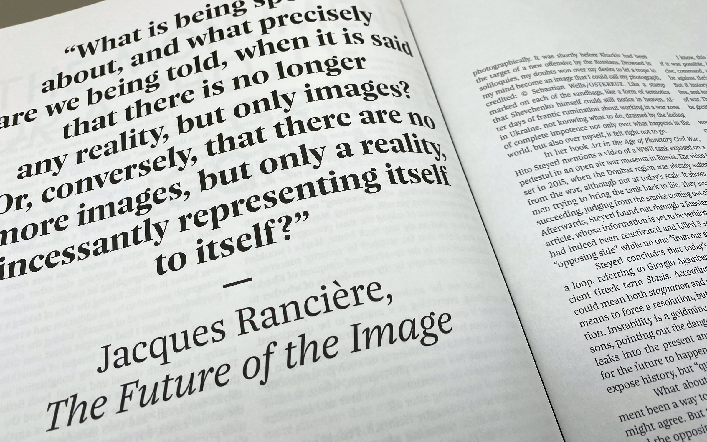 The Nice typeface superfamily in use for the Soлomiya Art Magazine – Nice Headline and Nice Text