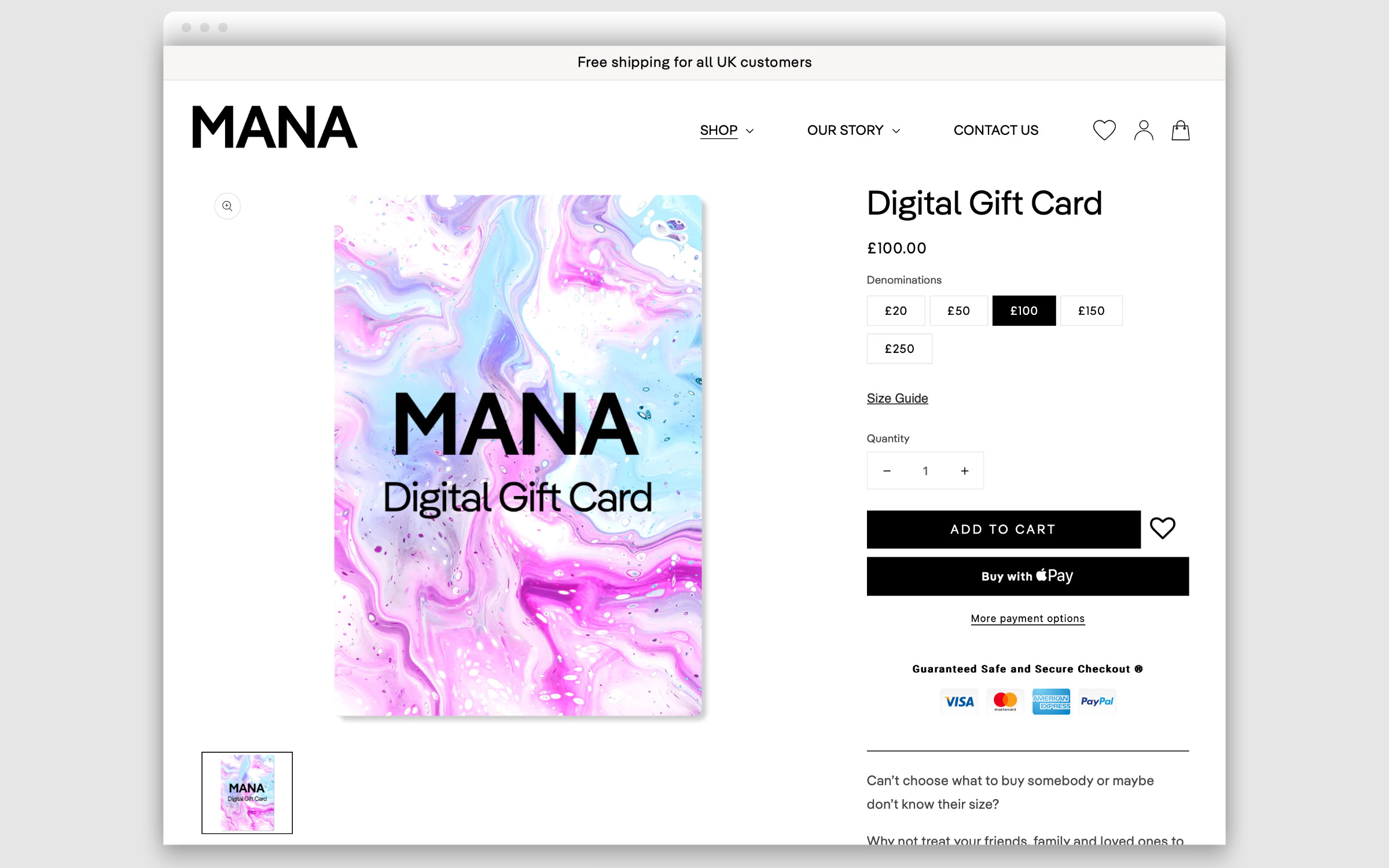 Das nachhaltige Fashion-Label MANA The Movement vertraut der Pangea-Schrift-Collection