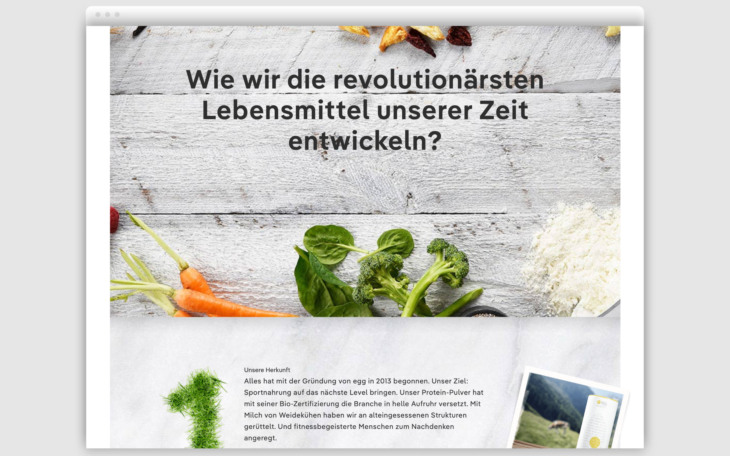 Fonts im Alltag: Pangea Text für Foodspring