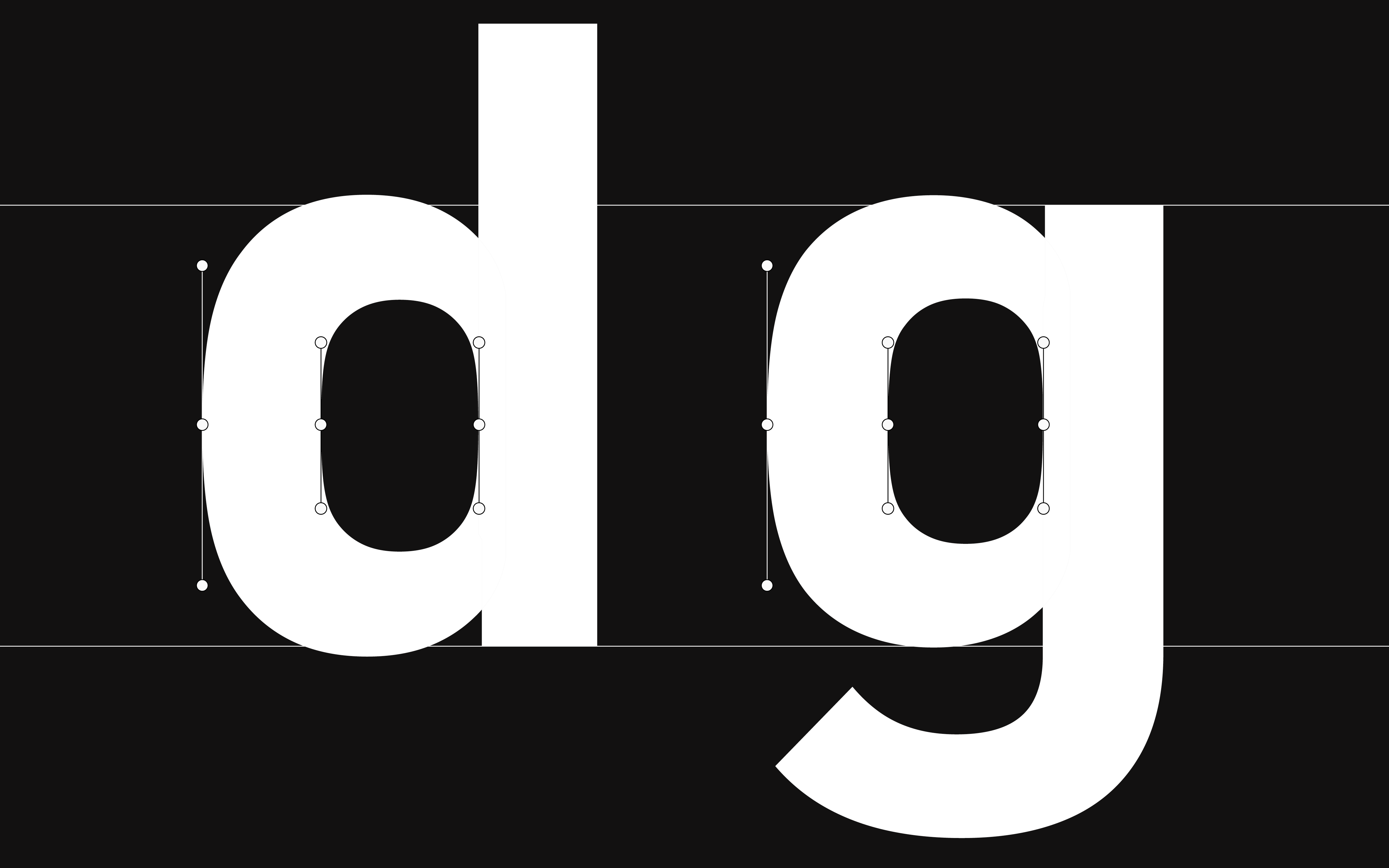 Neue DIN type design details
