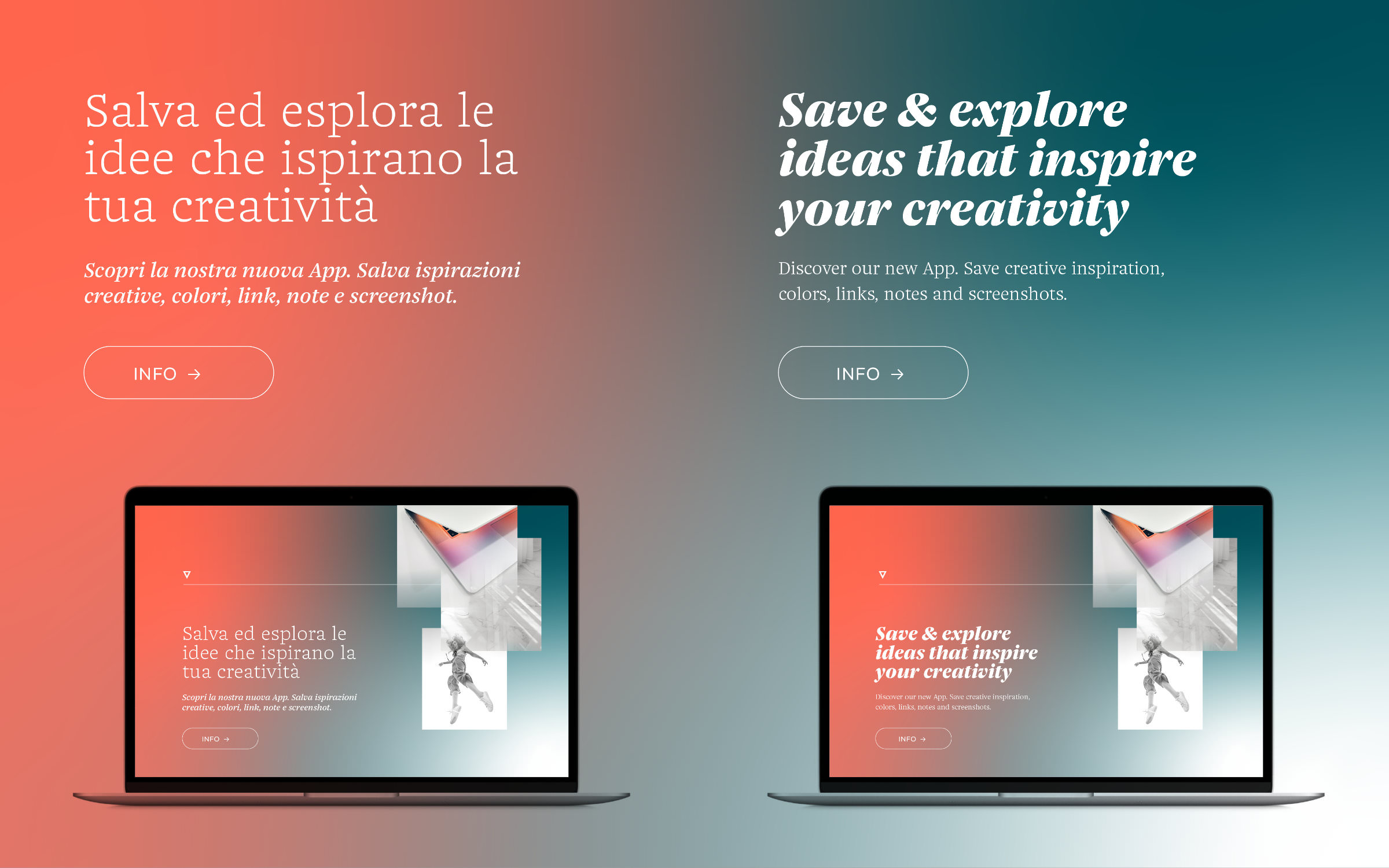 User-Interface-Design mit den drei optischen Größen Nice Headline, Nice Text und Nice Micro
