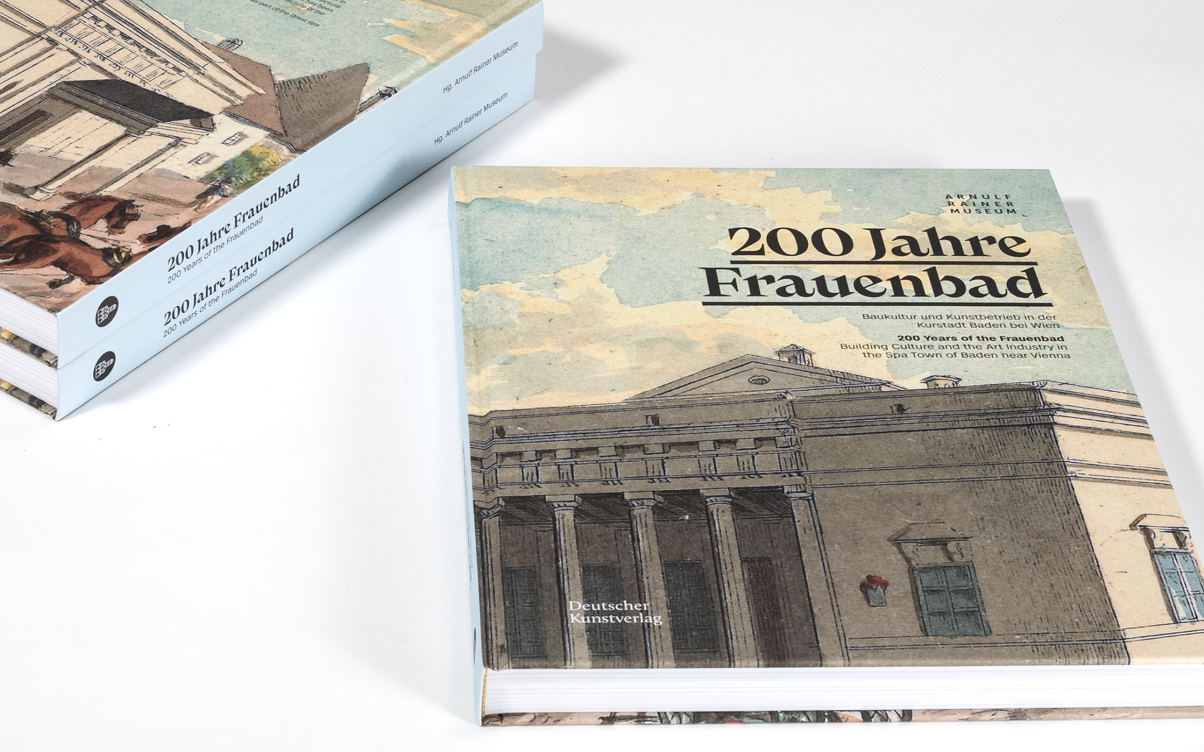 224-page catalog “200 Years of the Frauenbad – Building Culture and the Art industry in the Spa Town of Baden near Vienna”