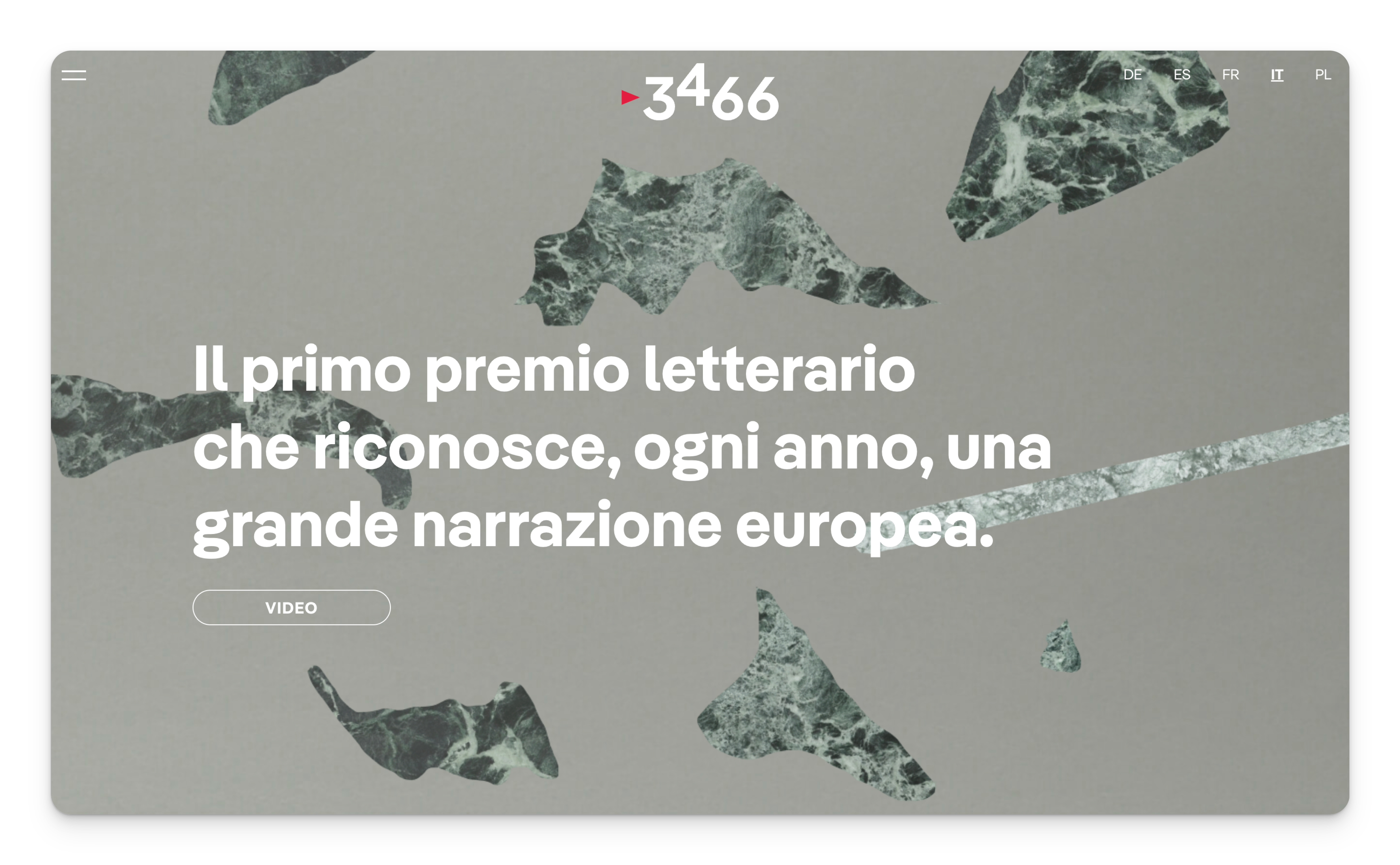 Fonts in use: The Pangea typeface for the 3466 Literature Prize