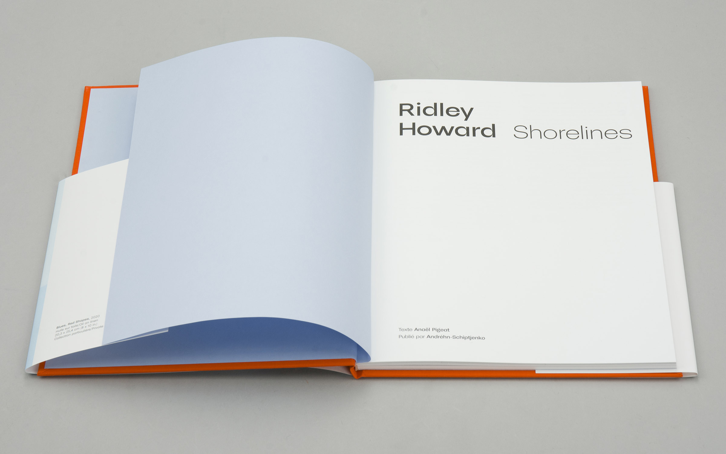 Fonts in use: McQueen typeface for Ridley Howard Exhibition Book ‘Shorelines’