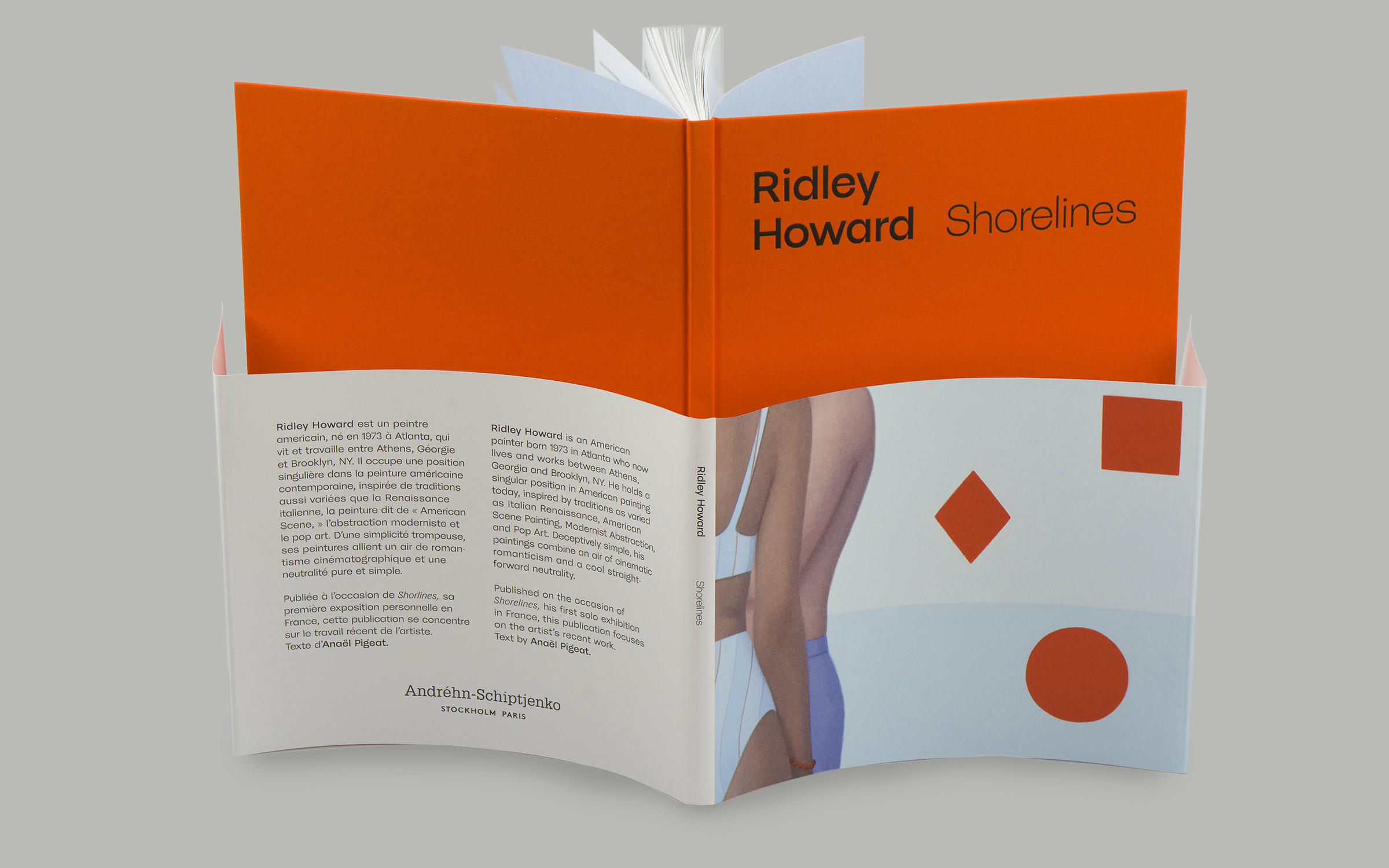 Fonts in use: McQueen typeface for Ridley Howard Exhibition Book ‘Shorelines’